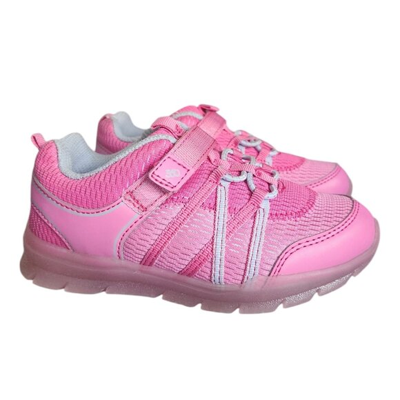 Stride Rite Girls Rocky SR 360 Light Up Pink Sneaker Shoes Size 10M - Picture 1 of 8